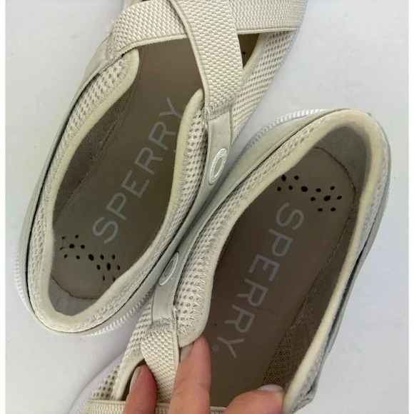 Sperry Top-Sider NEW Women's 7 Seas Hydra Sneaker Ivory Size 10 M Slip on Boat - Picture 9 of 10
